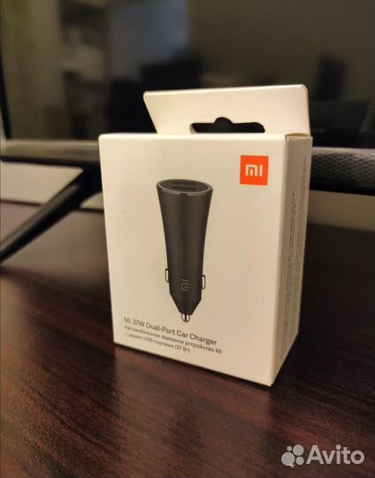 Азу Xiaomi Mi 37W Dual-Port Car Charger, black