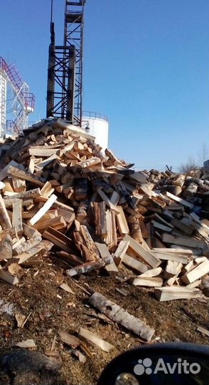 Дрова колотые ольха