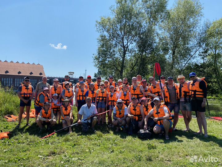 Сплав на байдарках