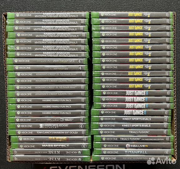 Диски для xbox one новые