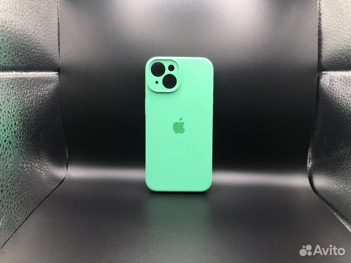 Чехол-бампер для iPhone 14 Silicon Case Spearmint