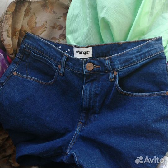 Джинсы синие Wrangler 32/34