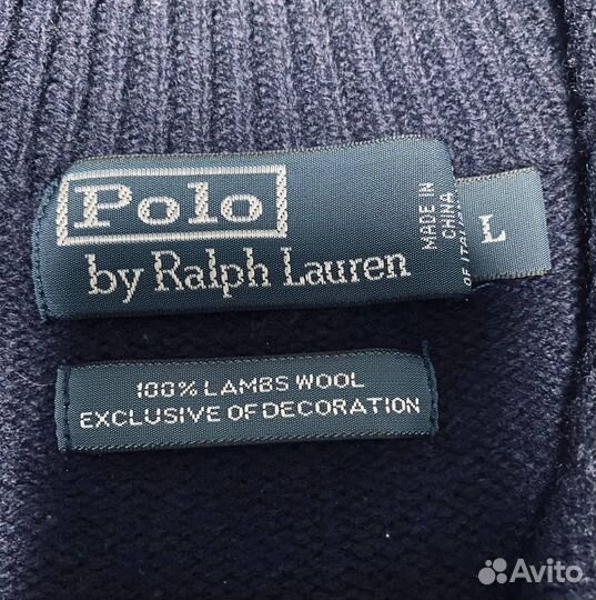 Свитер Polo Ralph Lauren 1/4 zip Оригинал