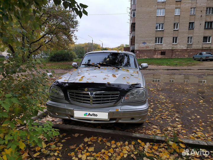 ГАЗ 31105 Волга 2.3 МТ, 2004, битый, 111 000 км