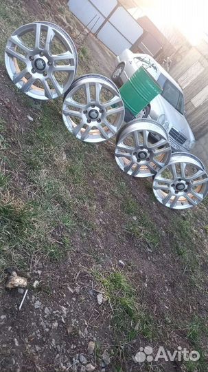 Диски литые r15 на Skoda octavia tour a4 2010