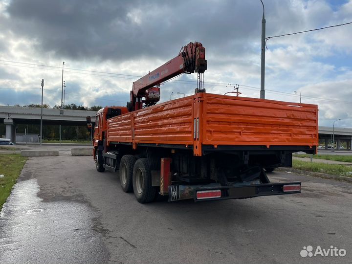 КамАЗ 65115 с КМУ, 2017