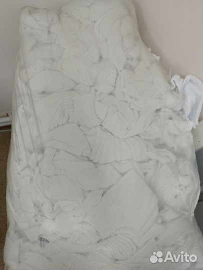 Обрезки махровой ткани / ветошь махровая