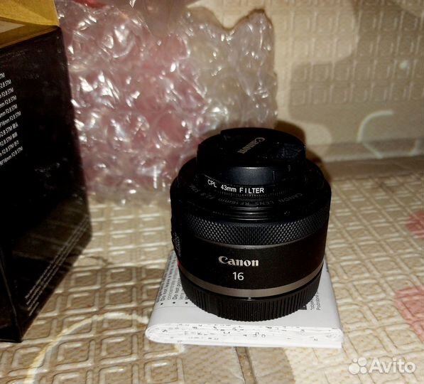 Canon RF 16mm F2.8 STM