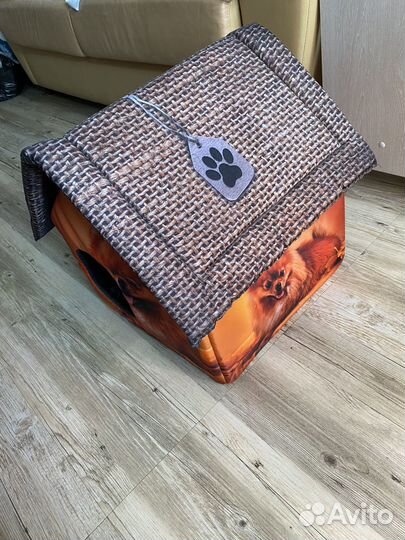 Мягкий домик для собаки