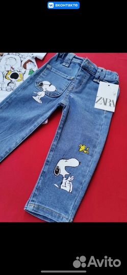 Джинсы zara размер 92-98