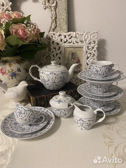 Предметы сервиза «Синий лук». Германия