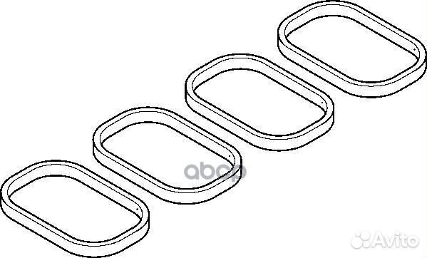 Прокладка коллектора BMW 11- N20B16/N20B20 впус