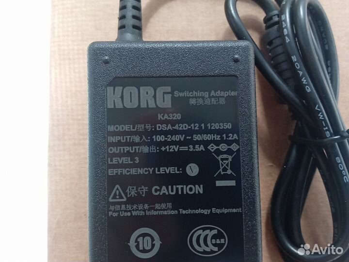 Блок питания Korg 01RW, ARP odyssey FS / FSQ