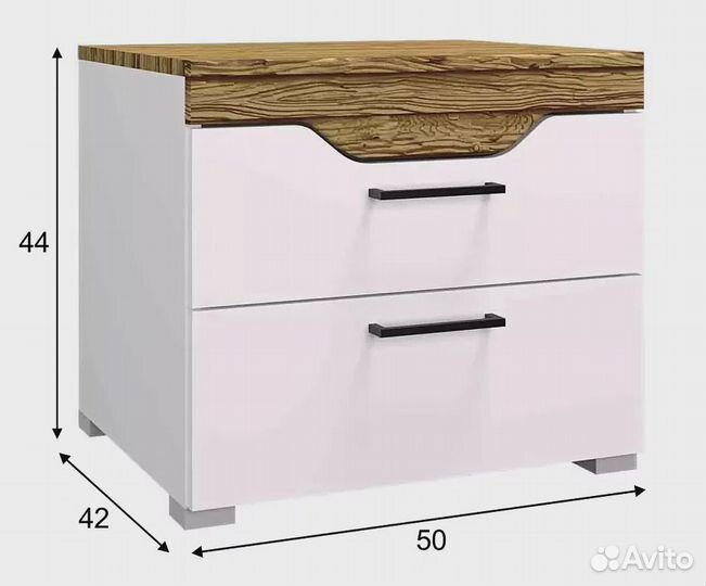 Тумба прикроватная Милана быстрая доставка