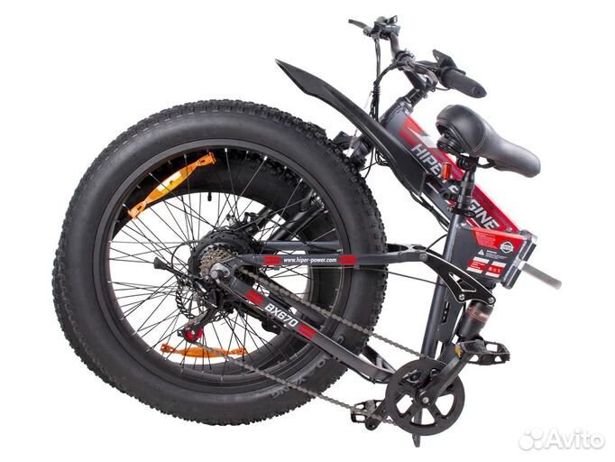 Электровелосипед hiper engine FAT BX670 Space Gray