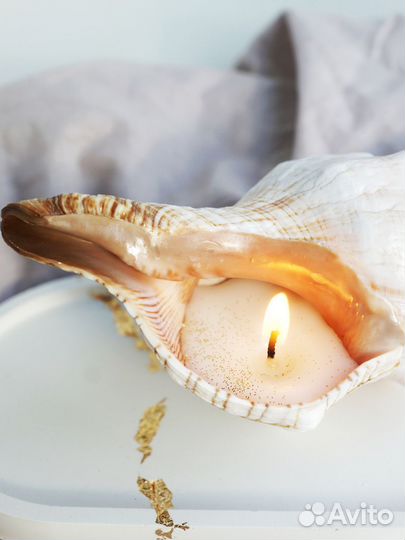 Красивая свеча для дома и подарка