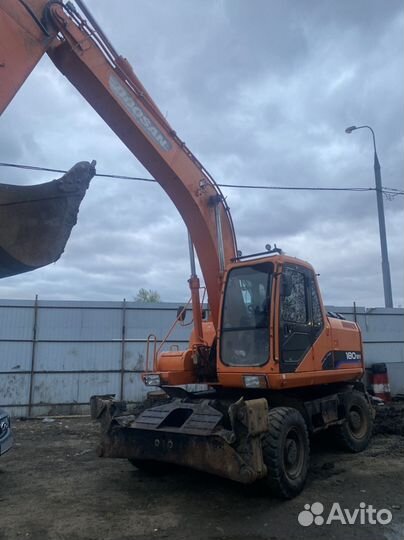 Колёсный экскаватор DOOSAN Daewoo SOLAR 180W-V, 2012