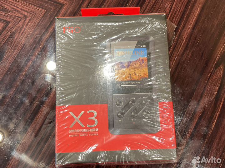 Портативный HI-FI аудиоплеер fiio-X3