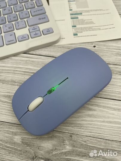 Беспроводная клавиатура и мышь (новая)