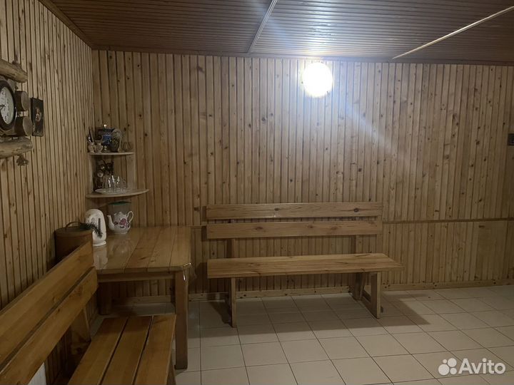 Баня на дровах семейная