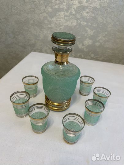 Графин со стопками СССР 1970
