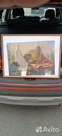 Картина натюрморт гуашью