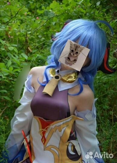 Косплей на Гань Юй геншин импакт