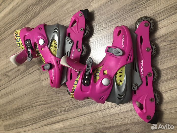 Роликовые коньки р.34-37