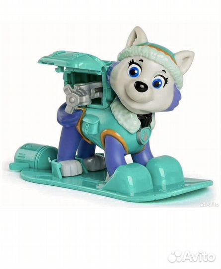 Эверест на скейте с рюкзаком щенячий патруль