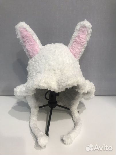 Шапка зайка