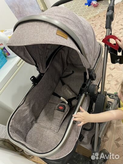 Коляска 2 в 1 luxmom