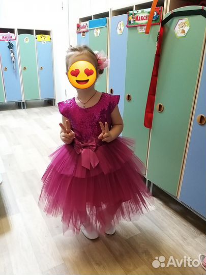 Шикарное платье для девочки