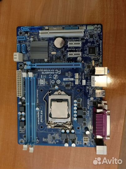 Материнская плата gigabyte