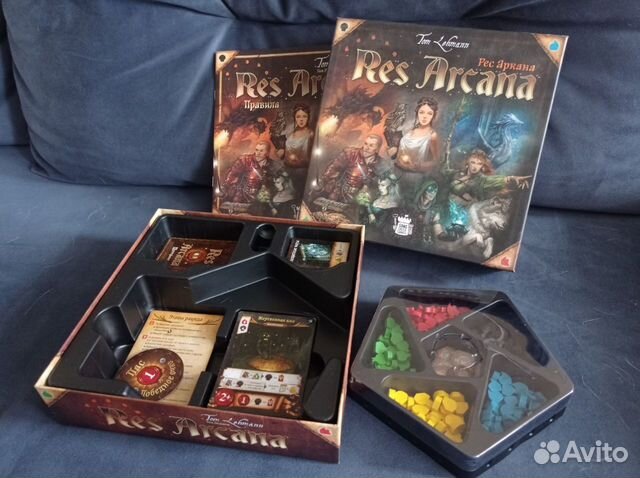 Res Arcana (настольная игра) купить в Москве | Хобби и отдых | Авито