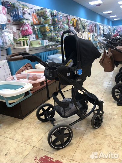 Коляска трансформер Б/У 3в1 отличное состояние