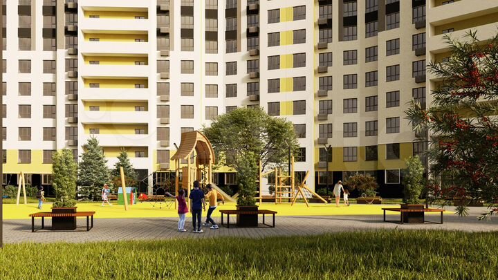 3-к. квартира, 68 м², 3/17 эт.