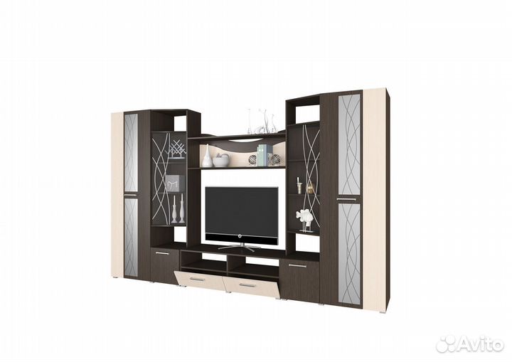 Гостиная Гамма с зеркалами