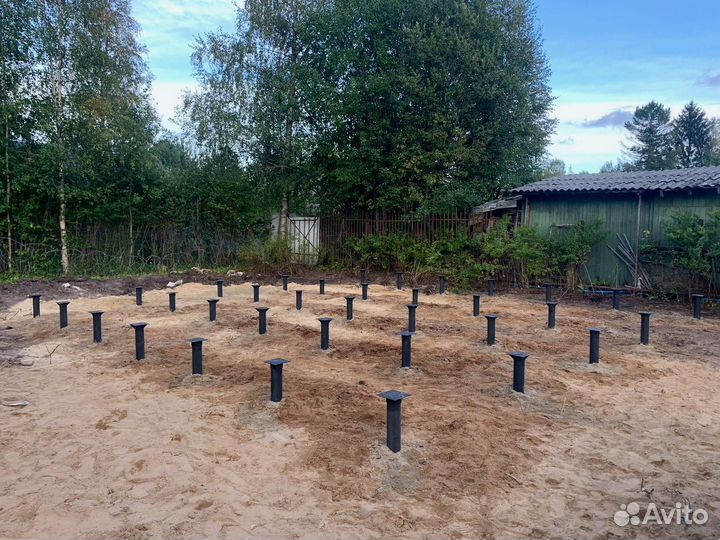 Сваи винтовые оптом в Новинка