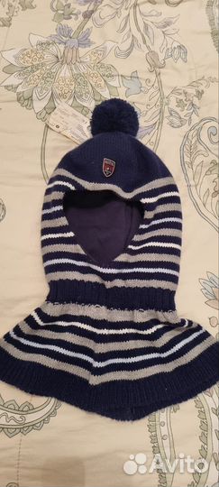 Шапка шлем новый 48-50 зимний