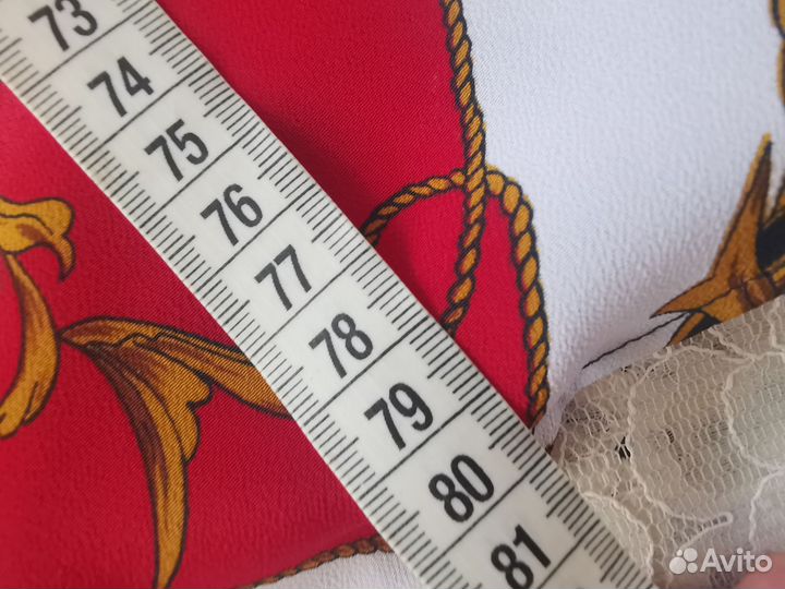 Шаль косынка яркая