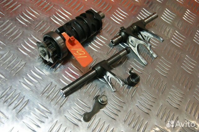 Вал копирный с вилками Kawasaki ZZR400-1