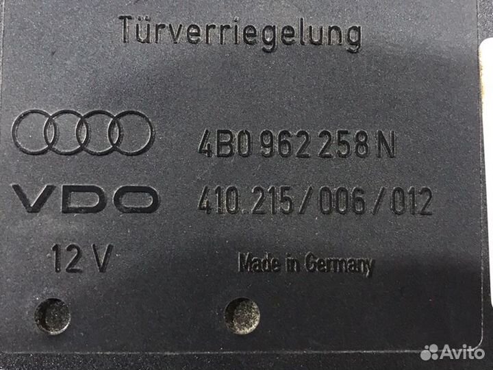 Блок комфорта Audi A6 C5 4B 2003