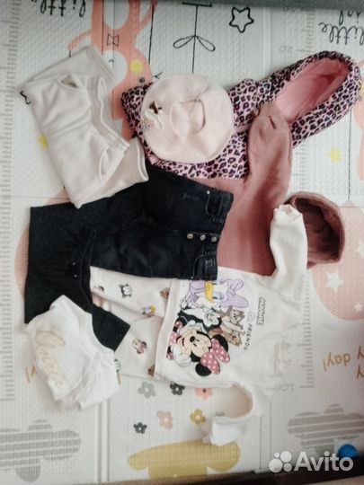 Вещи пакетом на девочку