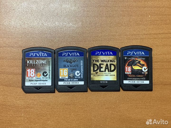 Картриджи для PS Vita