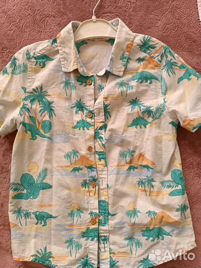 3 штук.Рубашки для мальчика hm. 110 размер