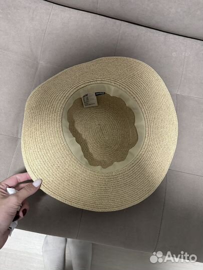 Шляпа женская соломенная hm
