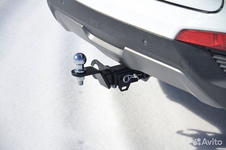 Фаркоп Hyundai Creta с 2016 - съемный квадрат