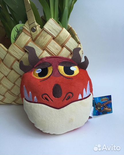 Игрушка дракон подушка