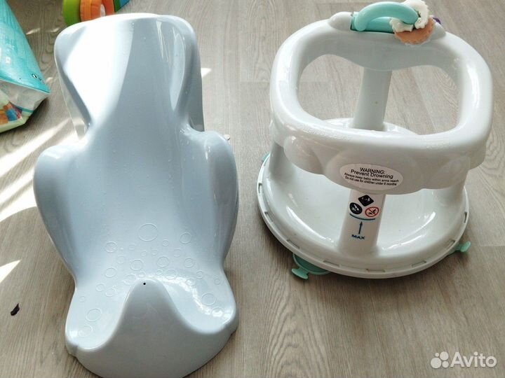 Горка для купания и стульчик для ванны