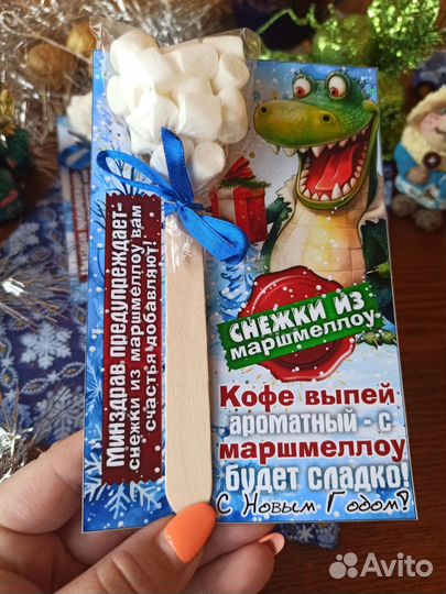 Чайная ложка, ложка лопата новогодний сюрприз